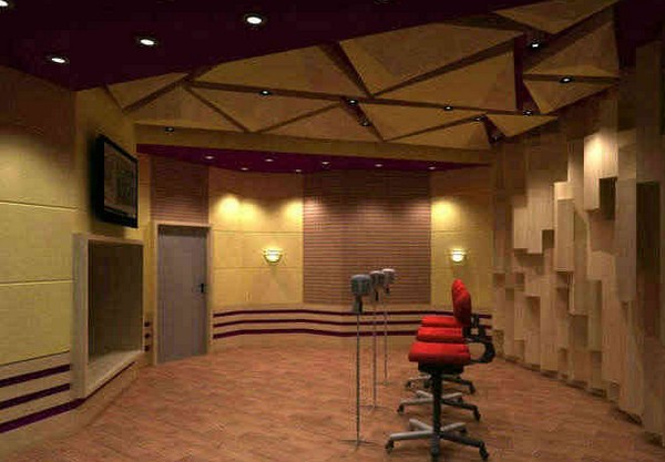 录音棚、播音室的声学设计及吸音材料施工处理方法